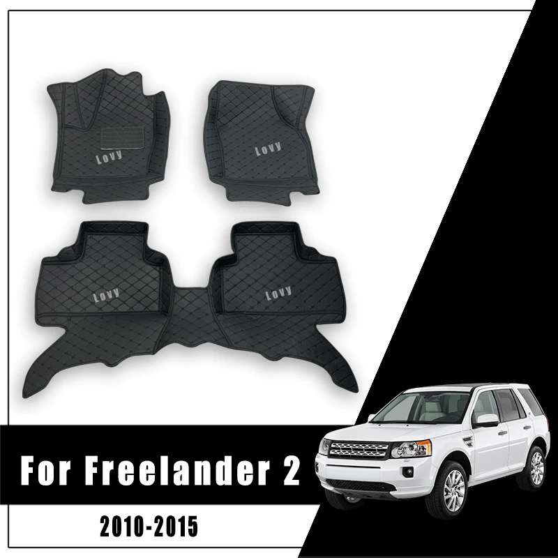 Car Floor Mats For Land Rover Freelander 2 2010 2011 2012 2013 2014 2015 Custom Carpets Rugs Auto Interior Covers Accessories