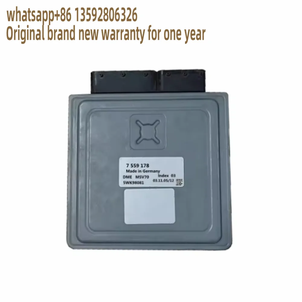 

Оригинальный 5wk98081 ЭБУ-плата двигателя, электронный блок управления Dme Msv70, подходит для Bmw 7559178