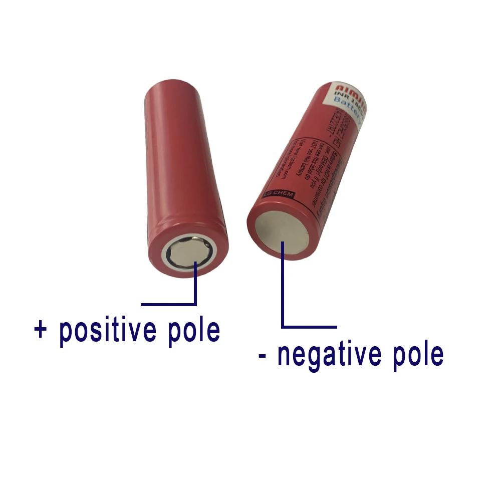 18650 충전식 배터리, INR18650HE2, 3.6V, 2500mAh