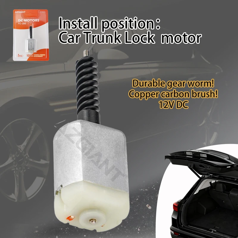 

AZGIANT 20115 3G0255 For Mazda CX-9/CX-30/CX-5/CX-7/RX-8 Car Tailgate trunk boot lock catch latch Motor black plastic gear tool