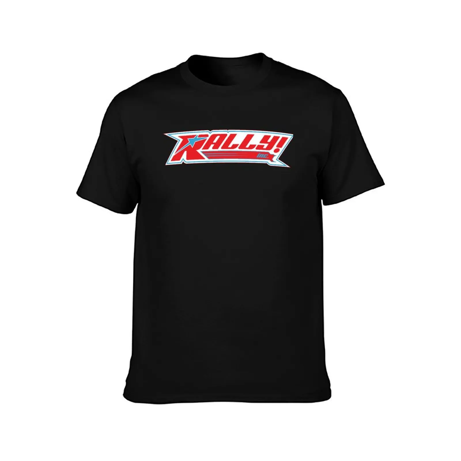 Rally! T-Shirt Soft Casual Short Sleeve Cotton Tee T-Shirt