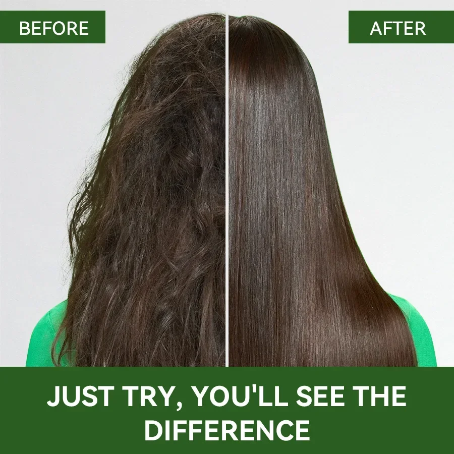 أقنعة معالجة الشعر بالكيراتين مع زيت إكليل الجبل - إصلاح الشعر الجاف، والتحكم في التجعد، وتعزيز الرطوبة على الفور