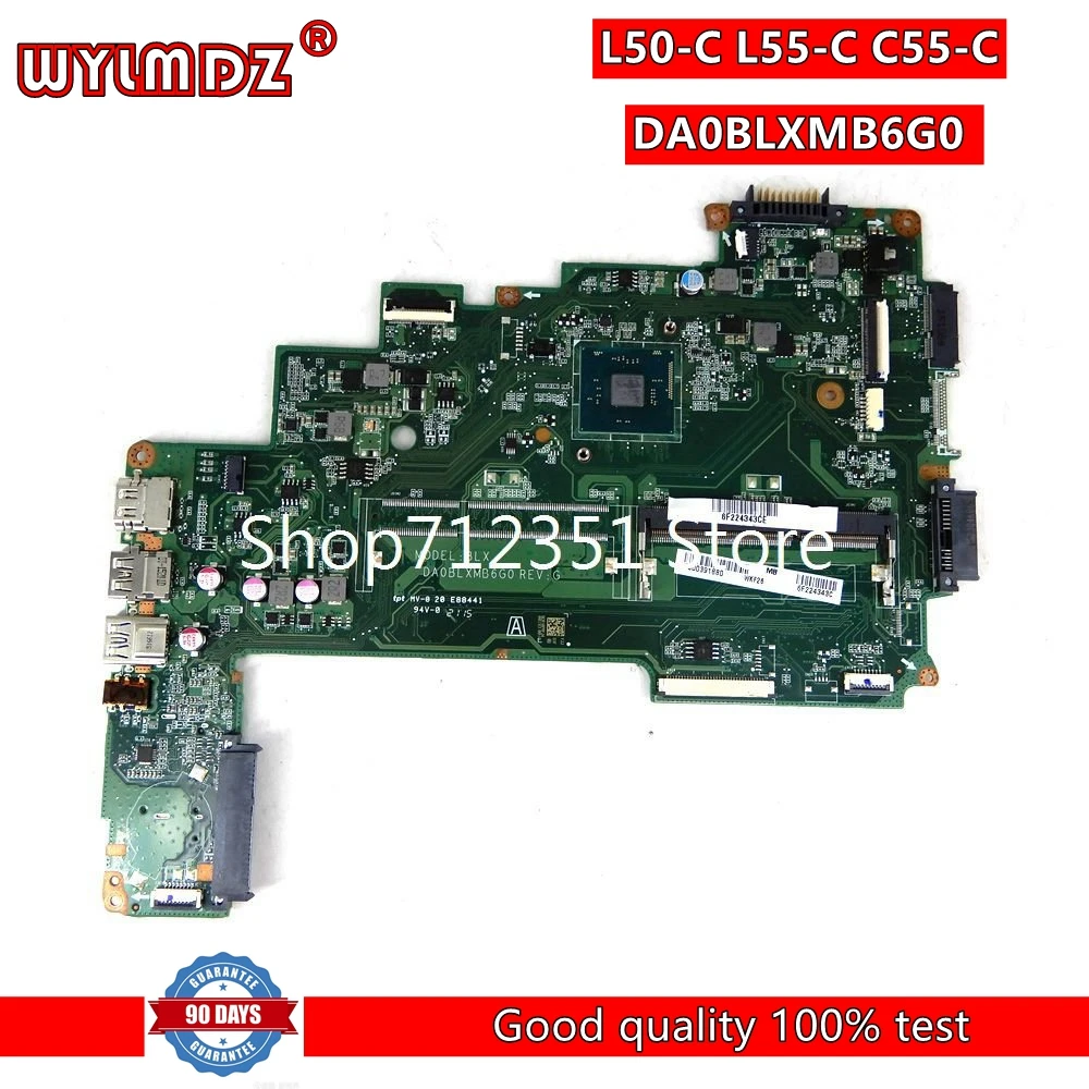 

L50-C L55-C C55 C55-C N3050/N3700CPU A000391880 notebook Mainboard For TOSHIBA DA0BLXMB6G0 Laptop Motherboard 100% Tested