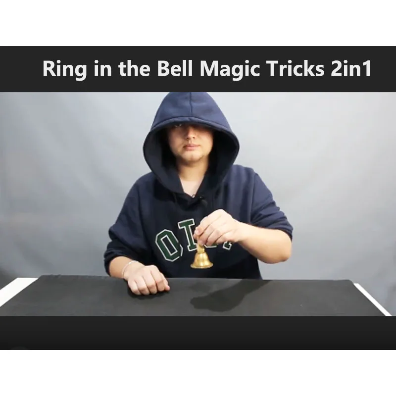 

Магический трюк «Кольцо в колоколе» 2-в-1: кольцо, пронесенное через колокол, превращается в фантомное колокольчее звучание. Магия, иллюзии, реквизит для ментализма.