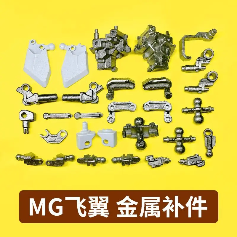 Metal Upgrade Parts for MG 1/100 Wing Zero Custom, Alloy Replacement Components for Ver.Ka Model Kits