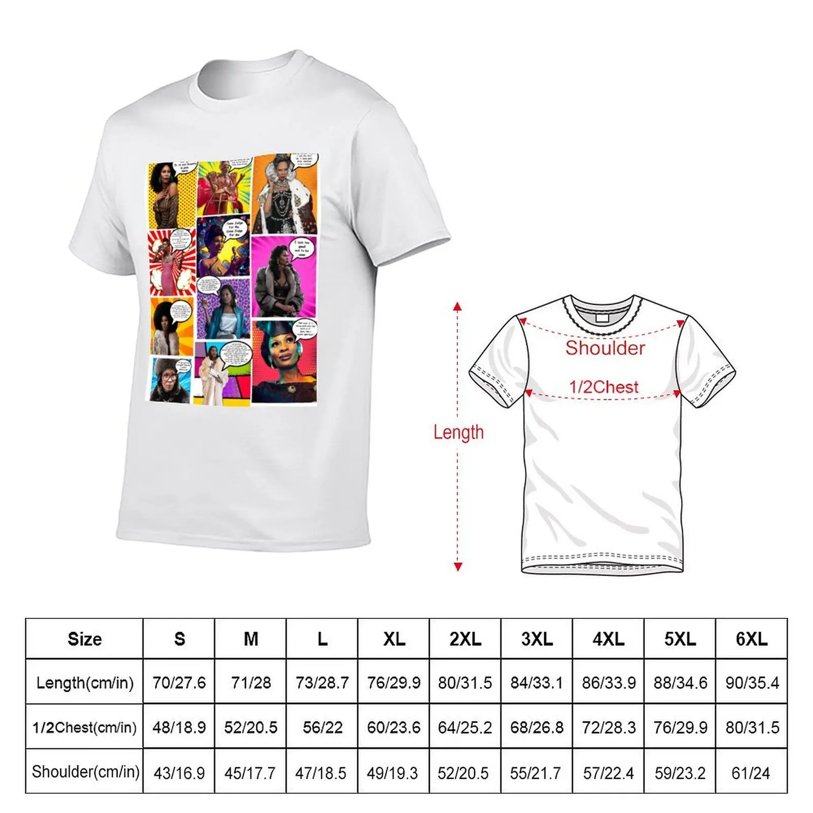 Strike A Pow WOW Pose With Elektra Abundance-Evangelista T-Shirt Short sleeve tee customs oversized t shirts for men