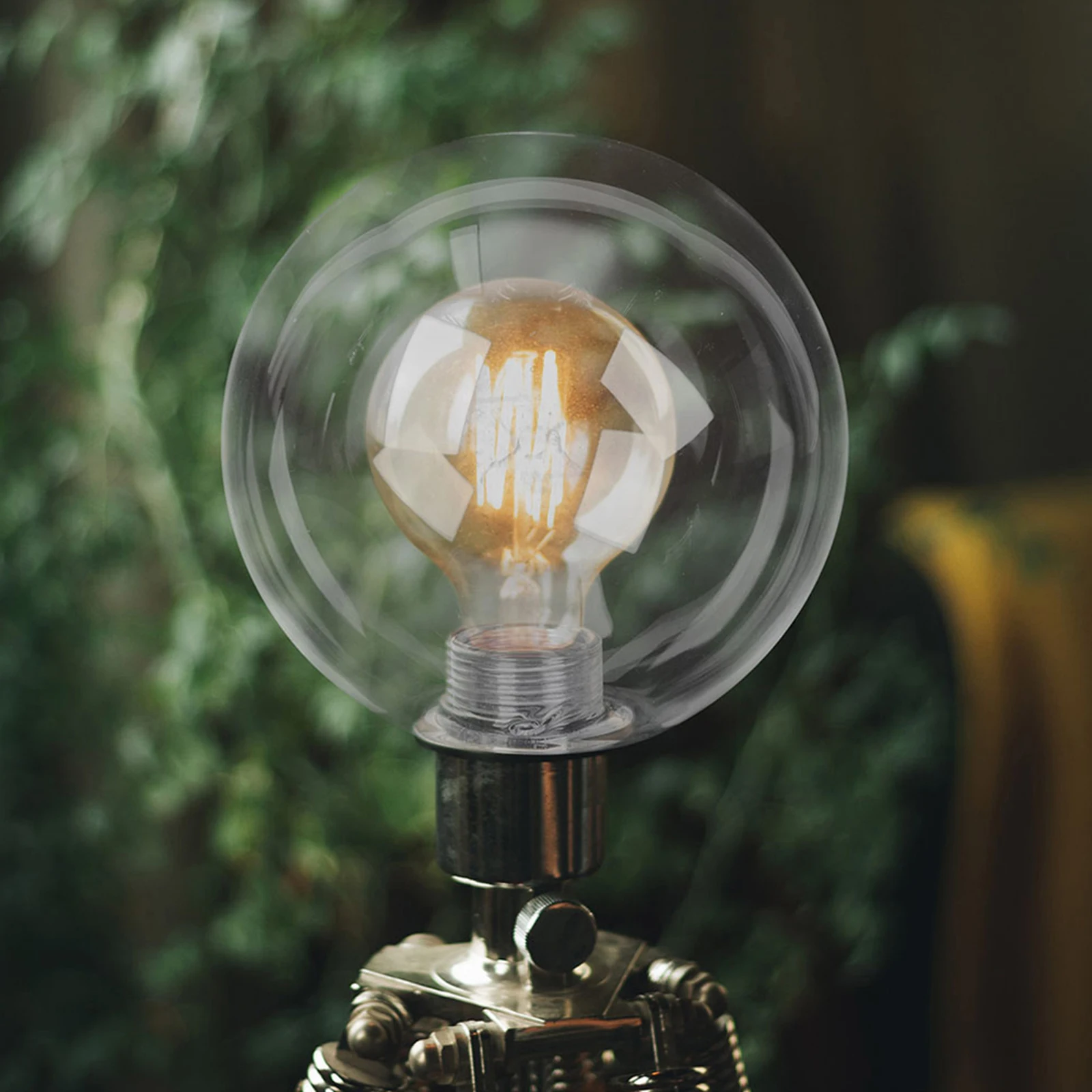 

2pcs Glass Shades Round Transparent 8cm Diameter for Bulb Covers For Light Fixtures Ch eliers Pendant Lights Home Decor