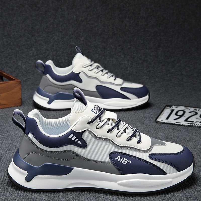 

Мужские кроссовки, дышащие, для лета, новая модель 2026 года, в национальном стиле, кроссовки «Форрест Гамп», мужские повседневные кроссовки на толстой подошве для бега и отдыха