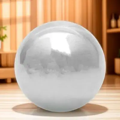 

38mm Mirror Polishing Stainless Steel 304 Solid Ball Rust Proof Garden Decoration Reflective Sphere Weather Frost Resistant