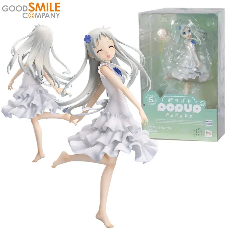 Good Smile Genuine POP Ano Hi Mita Hana No Namae O Bokutachi Wa Mada Shiranai. Anime Figure Honma Meiko Toys for Kids Gift Model