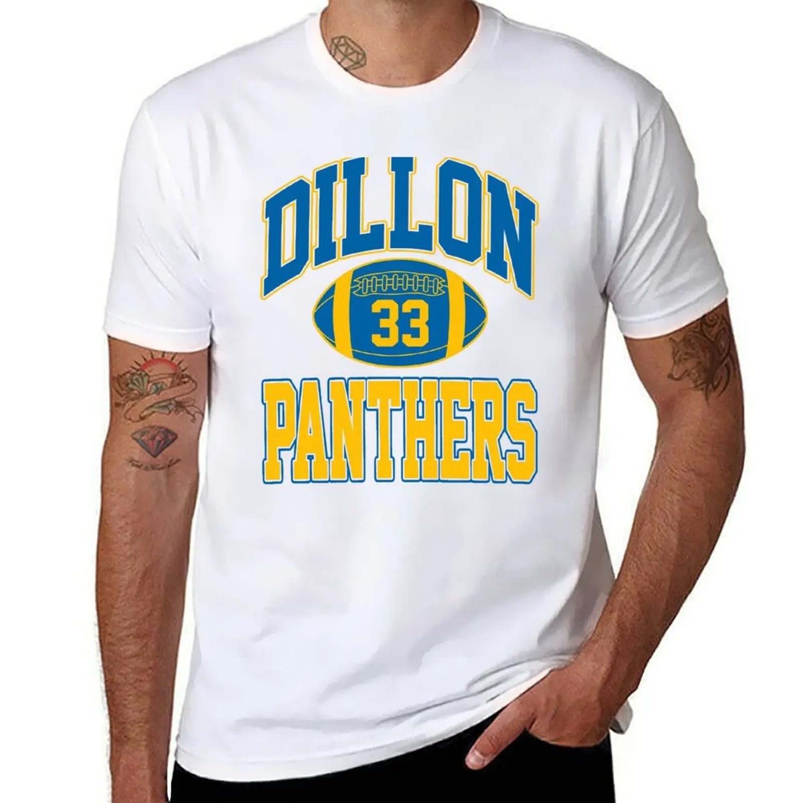 

Dillon Panthers Riggins T-Shirt man t shirts cotton t shirts for man cotton funny T-Shirt