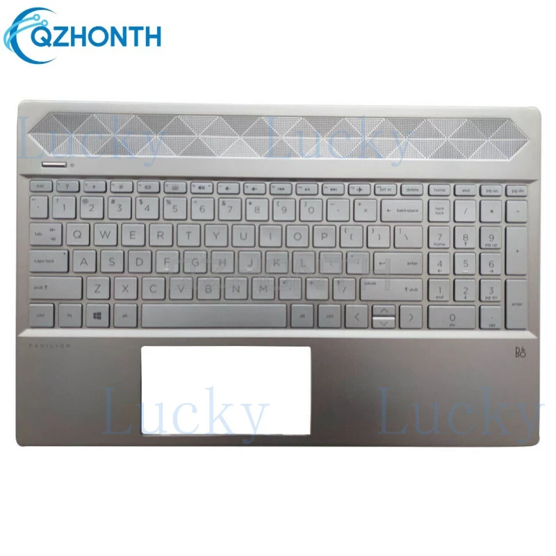 

f New Palmrest Case with Keyboard Backlit For HP Pavilion 15-CS 15-CW L24752-001