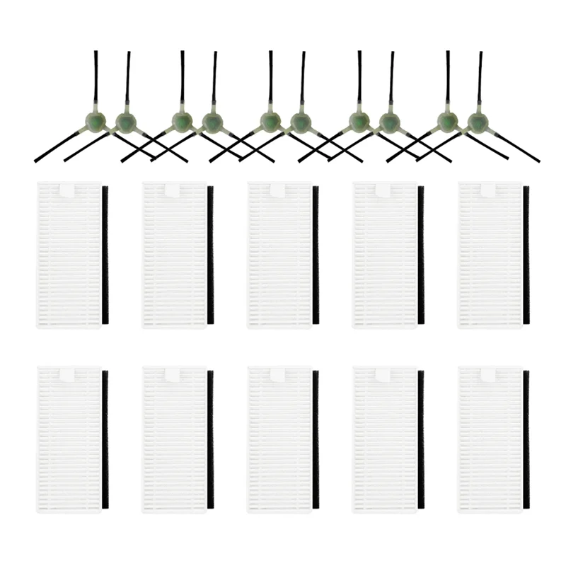 قطع غيار الأجهزة لـ Lefant M201 / U180 استبدال أجزاء الملحقات المواد الاستهلاكية فرشاة جانبية فلتر Hepa