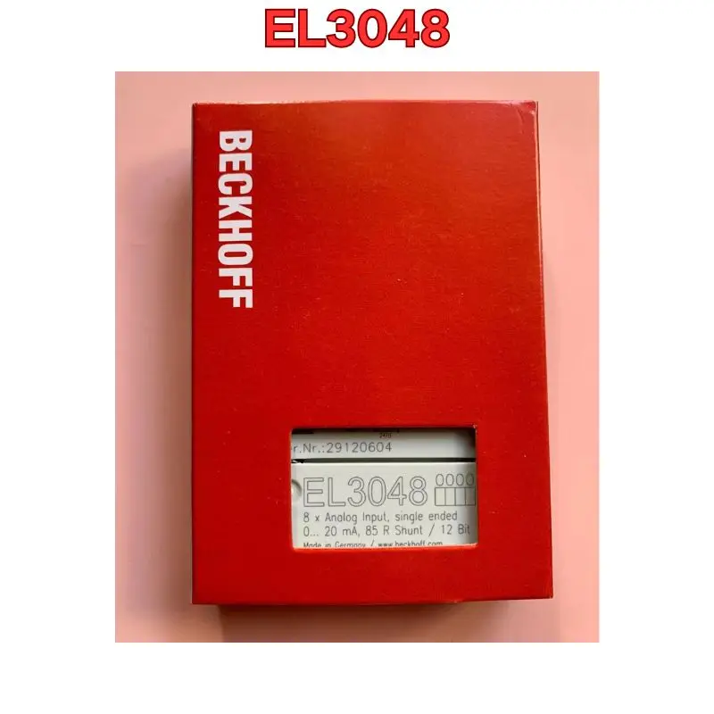 

New Beckhoff module EL3048