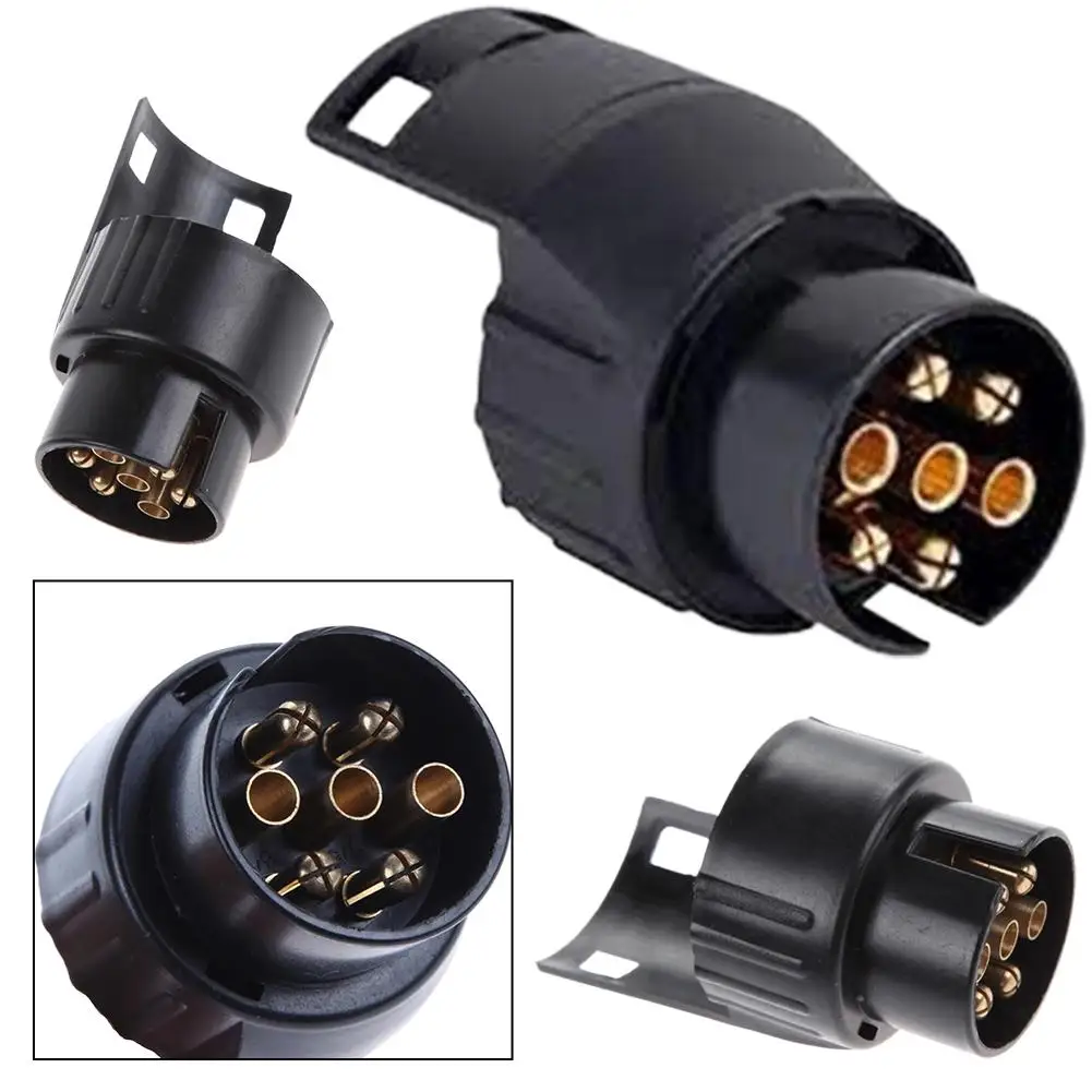 

Адаптер-переходник с 13 на 7 контактов для прицепа, 12В, водонепроницаемый, для буксировки, для автофургонов и автомобилей, V5V4