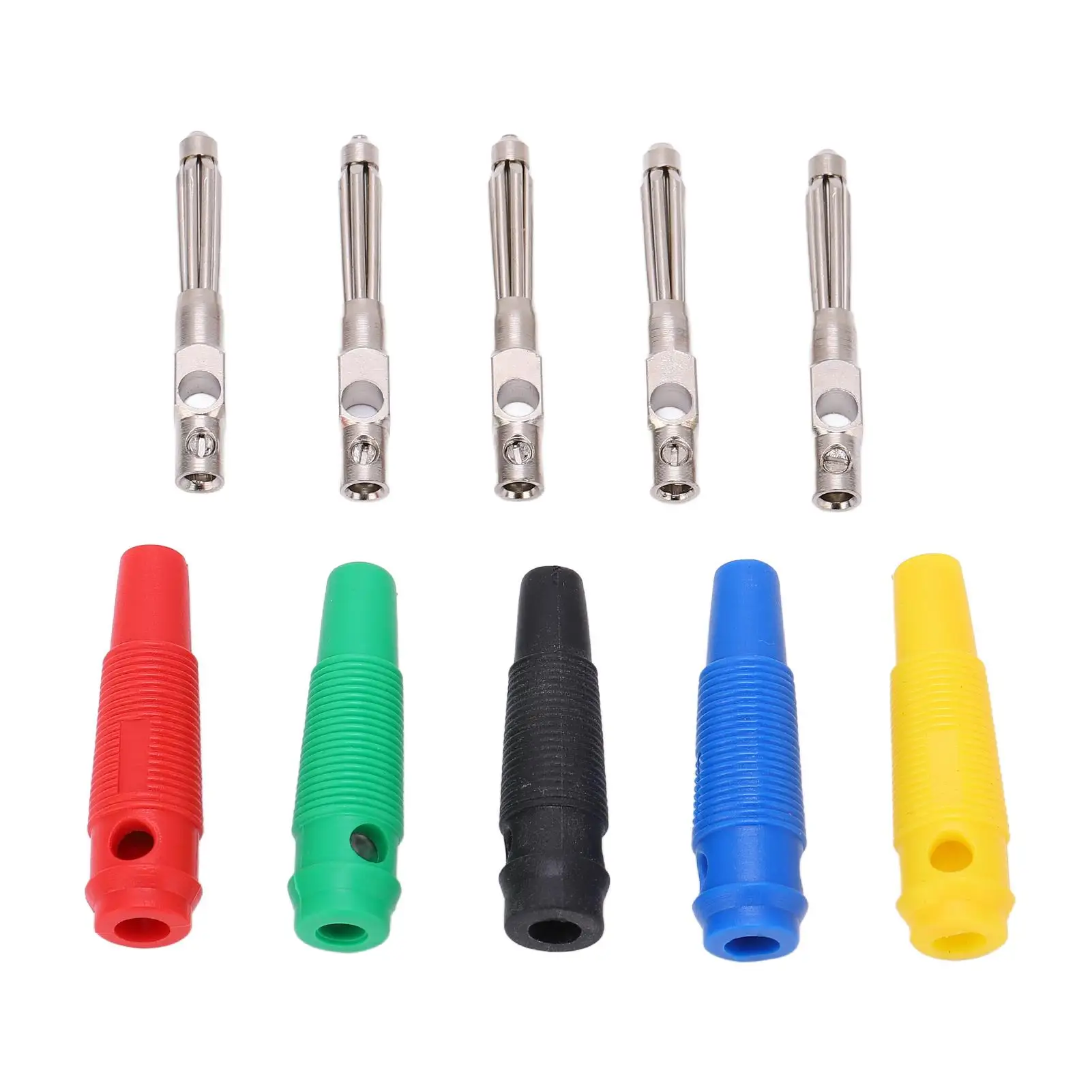 High Voltage 1000V 32A 7 Pin Non Slip Banana Connector Male 4mm Plug for computer Use