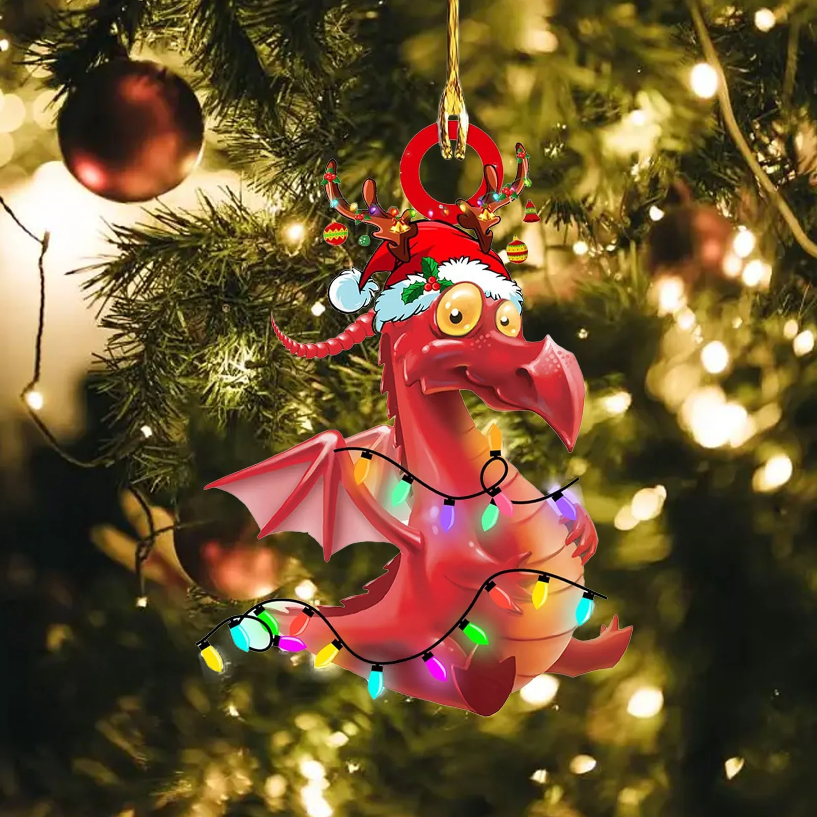 Dragon Decorations Christmas Ornaments Personalized Product Tree Ornament Christmas Crystal Ornament Christmas Ornament Navidad