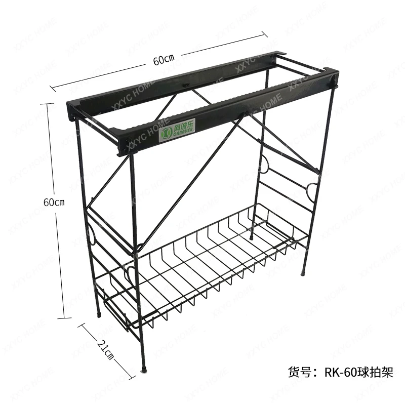 

Стойка для хранения теннисных ракеток, школьная стойка для хранения ракеток для бадминтона, портативный держатель для мобильного телефона