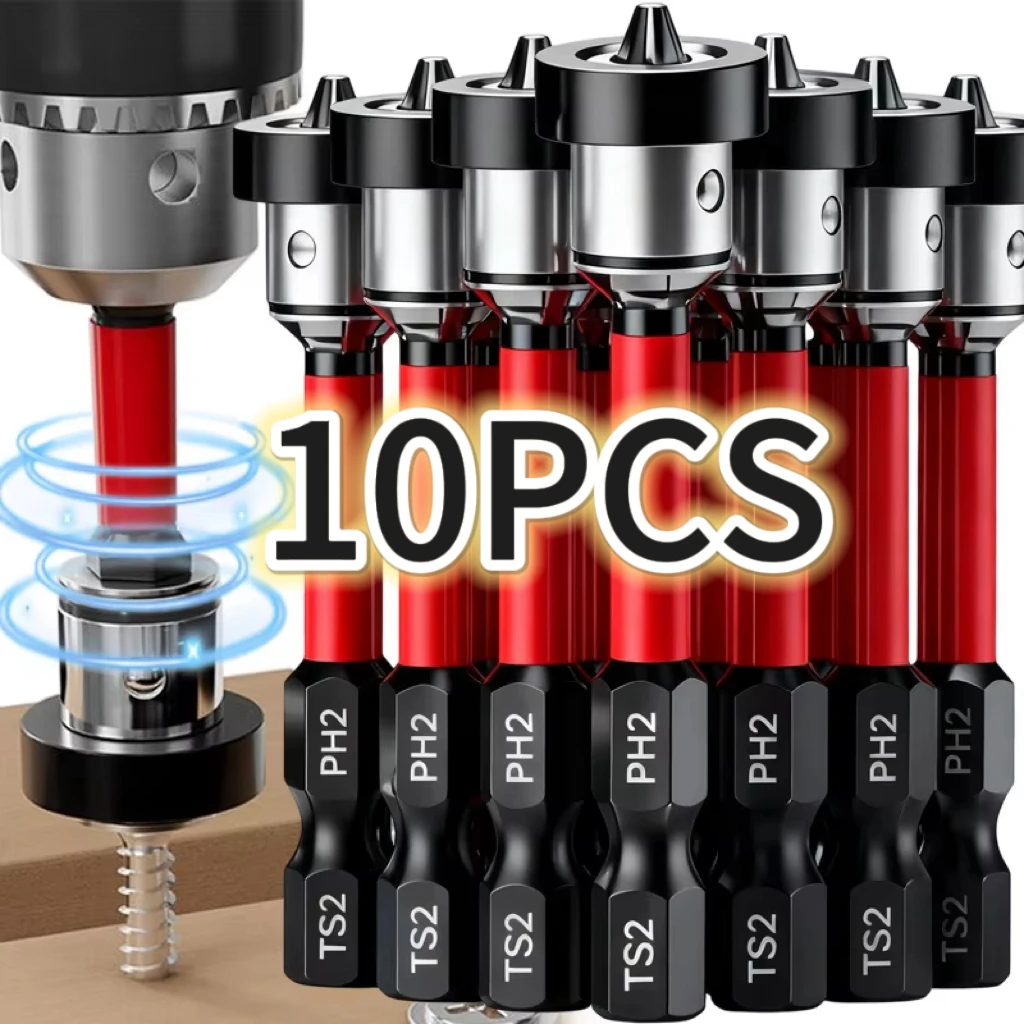 Magnetic Positioning Screwdriver Bits Drywall Screw Bit Wide Gypsum Board Plasterboard Screws Locating Batch Head Drilling Tools