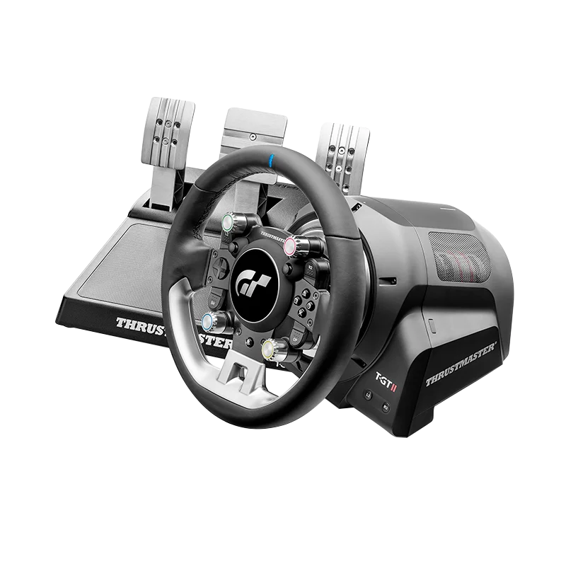 عجلة قيادة اهتزاز TgtTGT II Force feedback ps5 GT7، محرك عالي الطاقة