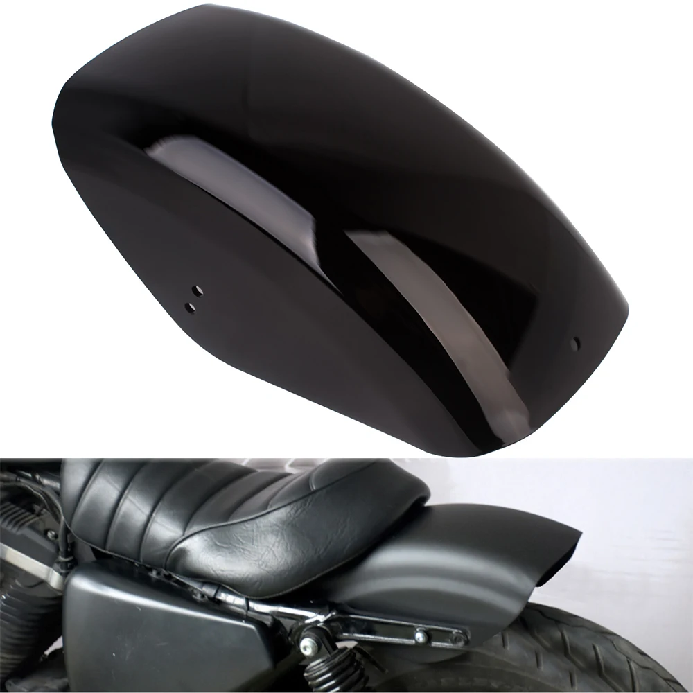 

Motorcycle ABS Plastic Gloss Black Rear Short Fender Mudguard For Harley Sportster Iron Low XL883L XL1200 1986-2022