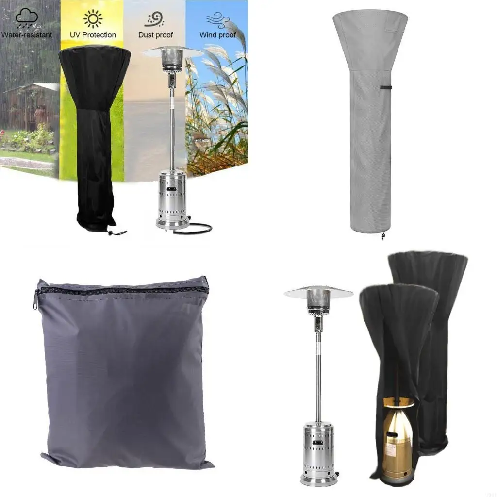 Outdoor Pyramid Patio Gas Heater Cover Hood Mushroom Protective Supplie