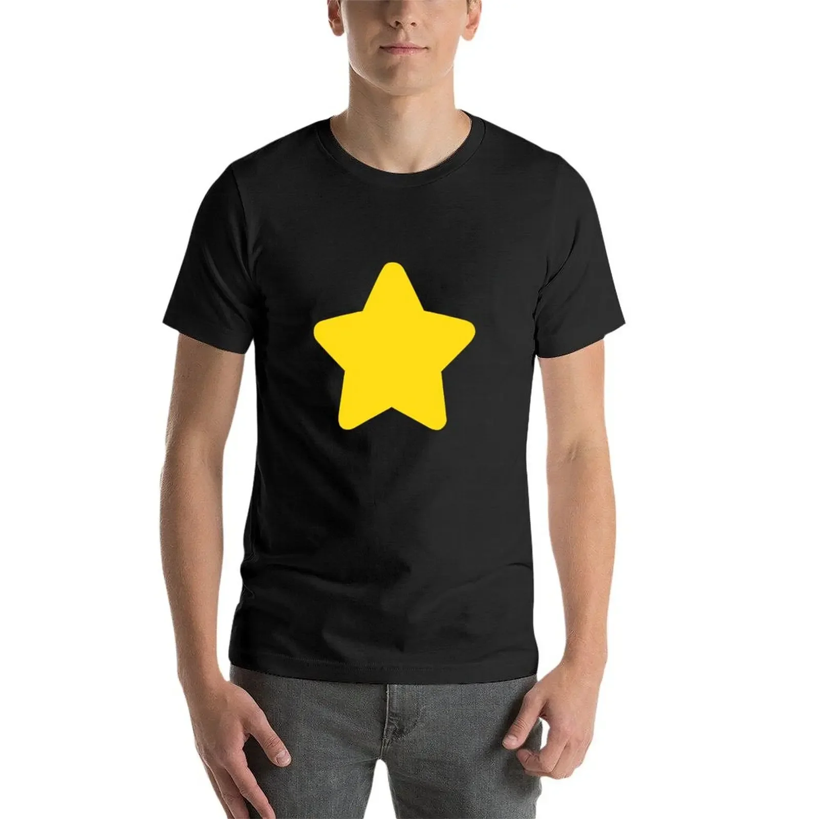 Steven Universe Star T-Shirt tees boys whites vintage men t shirts Camiseta Short Sleeve Clothing Harajuku