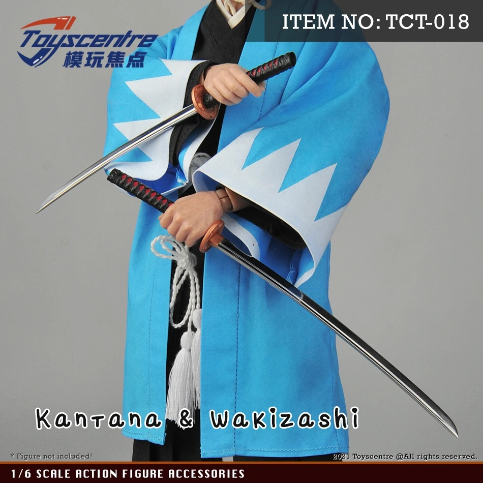 Toycenter TCT-018 1/6 Scale Samurai Knife Metal Weapon Model Accessories For 12-inch Soldier Action Figure Body Doll