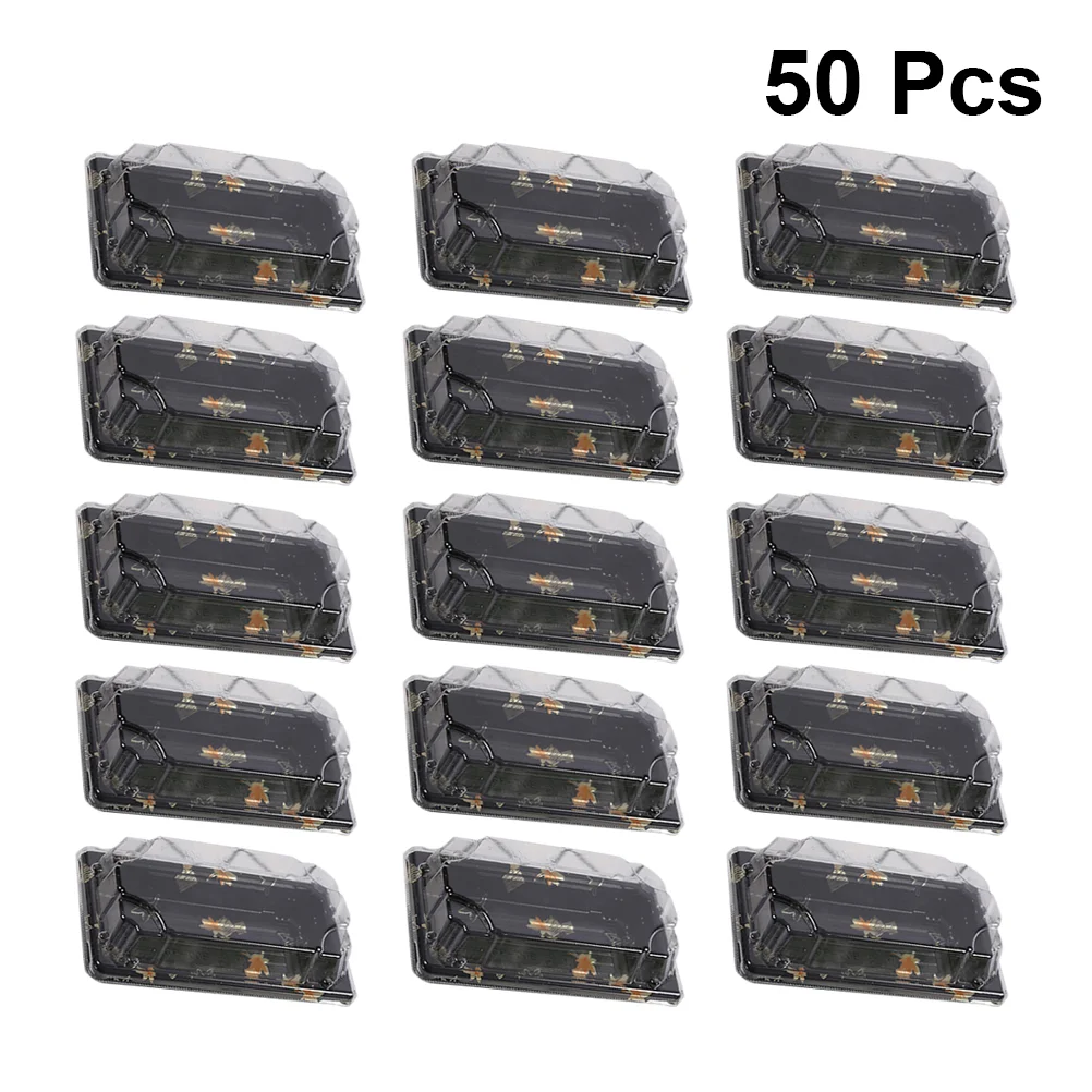 100 PCS Overnight Storage Packing Boxes Take Out Carry Containers Party Fruit Snack