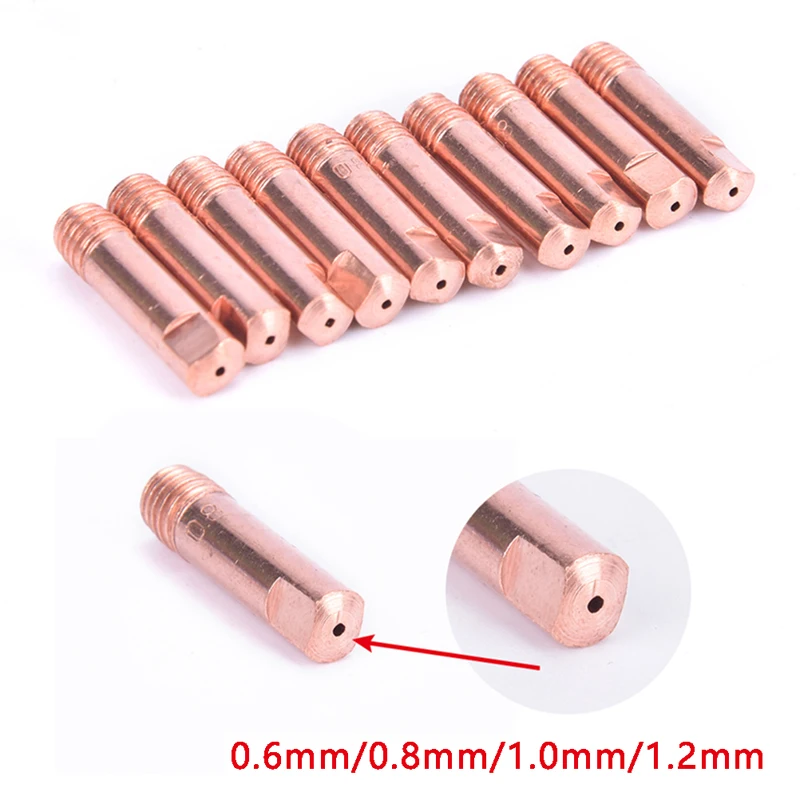 14Pcs 15AK Welding Torch Consumables 0.6/0.8/1.0/1.2mm MIG Torch Nozzle Holder