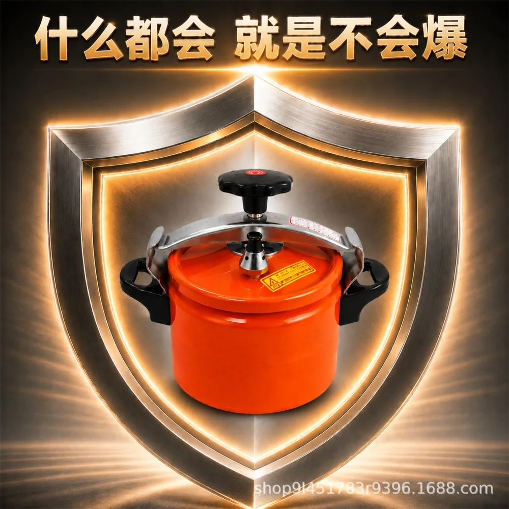 Mini Pressure Cooker for Gas Induction Stove Proof Small Pressure Pot for Outdoor Camping, Hotel Kitchen Cookware
