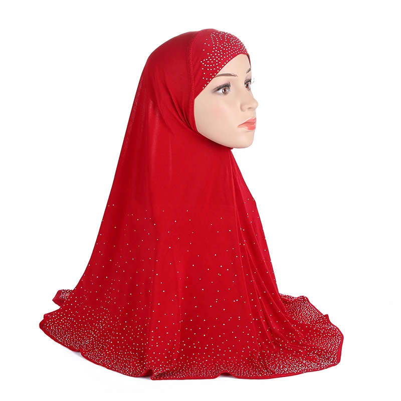 

Fashion All In One Amira Diamond Headscarf Easy Pull On Ready To Wear Ladies Soft Breathable Turban Hat Elegant Wrap Shawl Cover