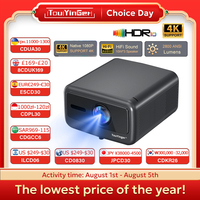 Touyinger Q12W PRO Full HD 1080P Projector 4K 2800 ANSI Android 12 Cinema Beam Projector for Home Education Conference Video