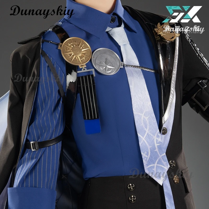 Hugo Cosplay Game Zenless Zone Zero ZZZ زي جديد شعر مستعار قناع الهالوين عيد الميلاد لعب الأدوار حفلة كوميدية مخصصة