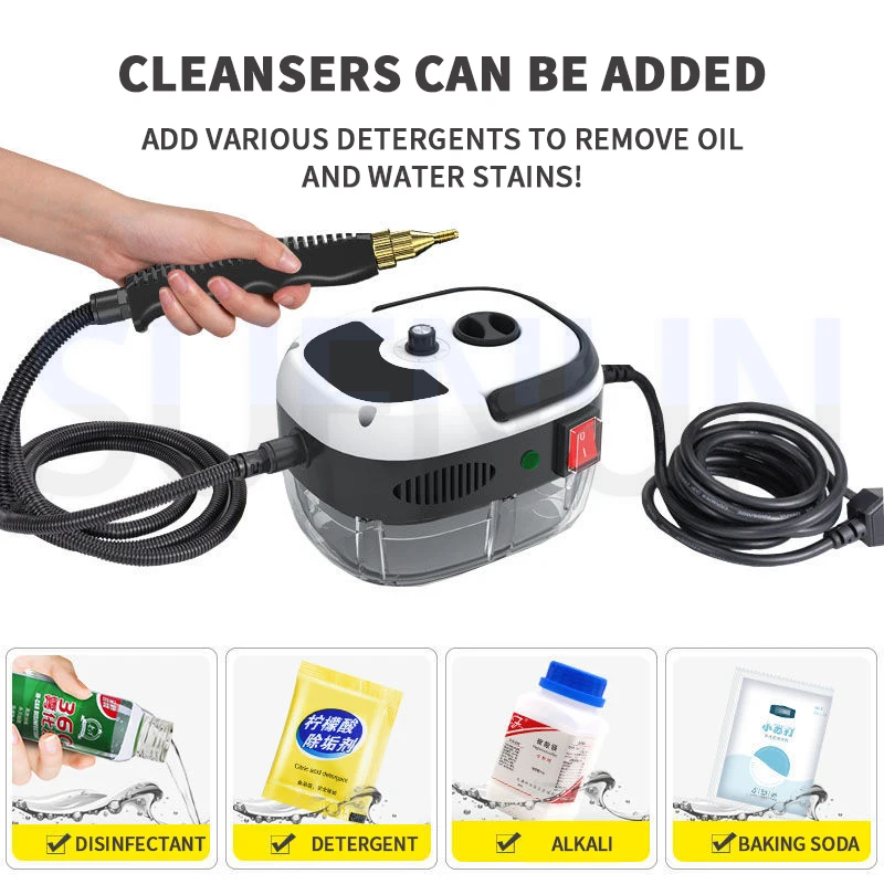 Машина для очистки пара под давлением и высокой температурой, вытяжка, инструмент для очистки паровой дезинфекции кондиционера