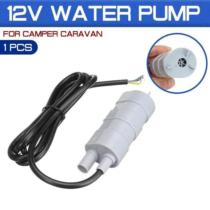 12V 10 L/min Submersible Water Pump High Flow Three-wire Water Pump For Motorhome Camper Pond Aquarium