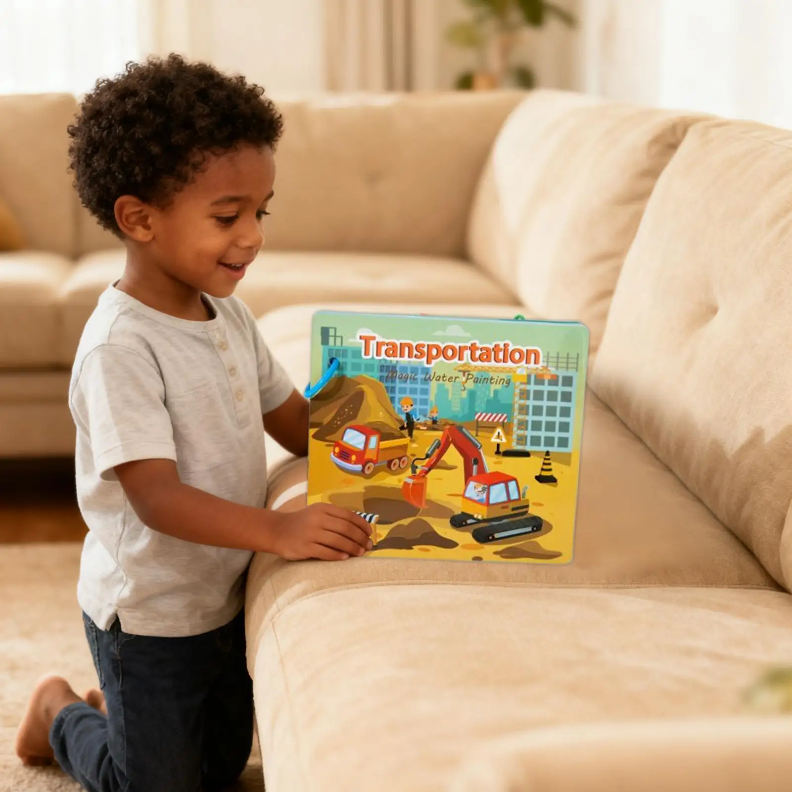 Watercolor Drawing Book Safe Reusable Creative Toy Watercolor Paint Book For Family Child Parent Boy Girl Home School Classroom