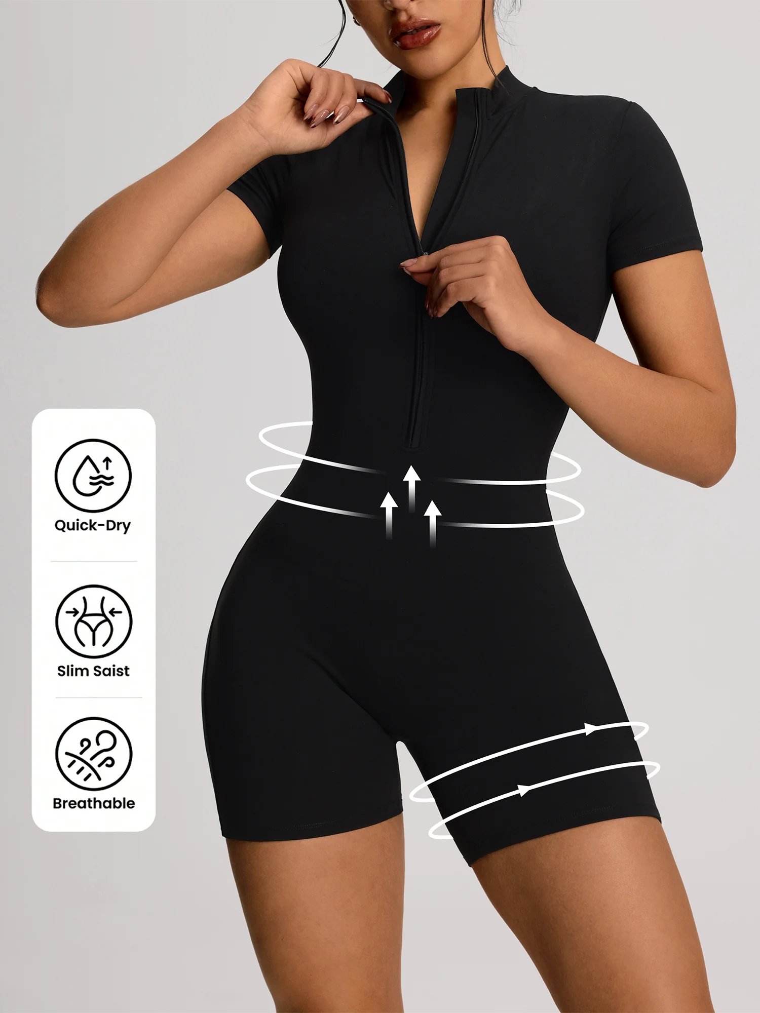 بدلة نسائية رياضية بدلة رياضية مثيرة للصالة الرياضية بدلة قفز بدون خياطة لرفع المؤخرة للياقة البدنية سراويل قصيرة للحفلات بدلة قفز للتحكم في البطن