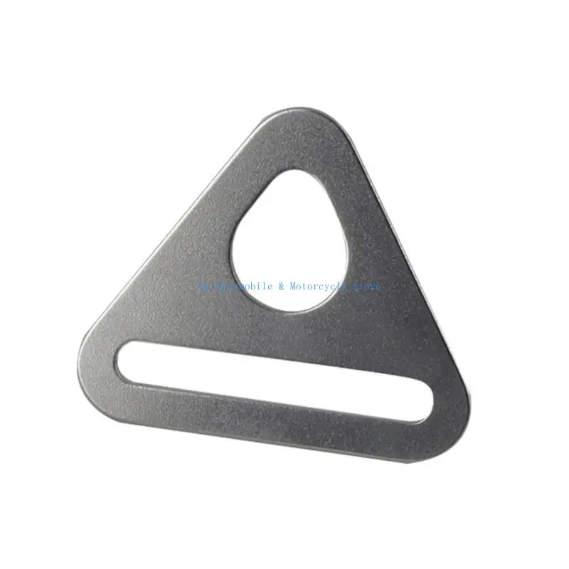 

270E 15 20 25 32 mm Metal Adjuster Triangle Ring with Bar Clip D Buckles