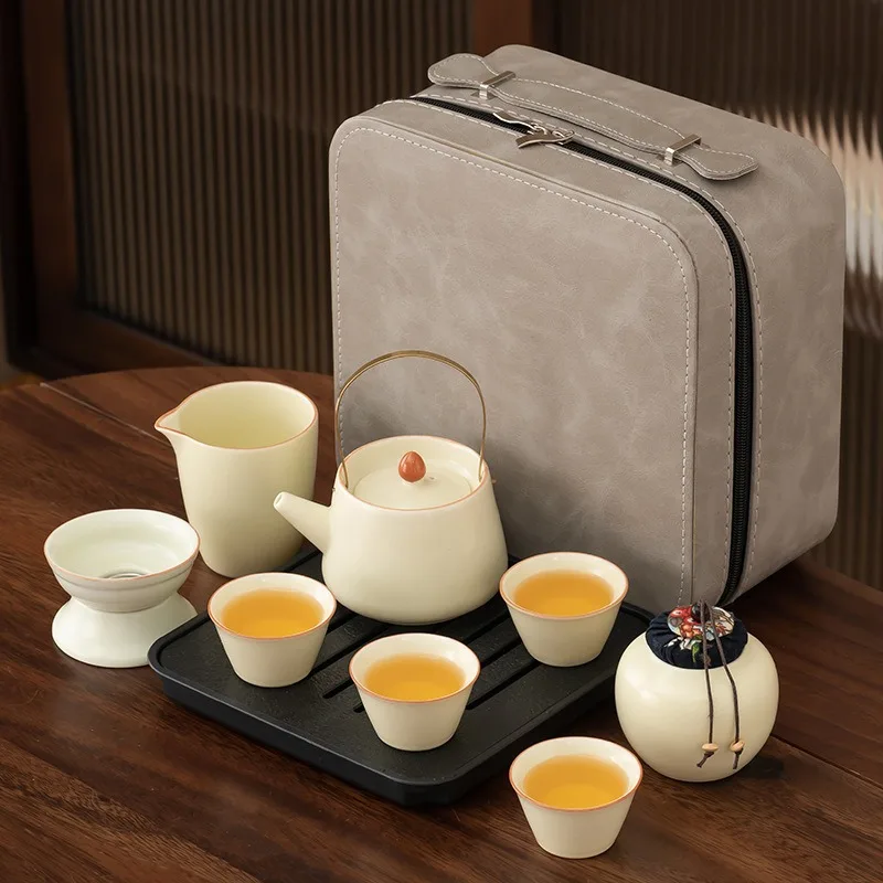 Set da tè Kung Fu portatile da esterno Tazza Kuaike da viaggio