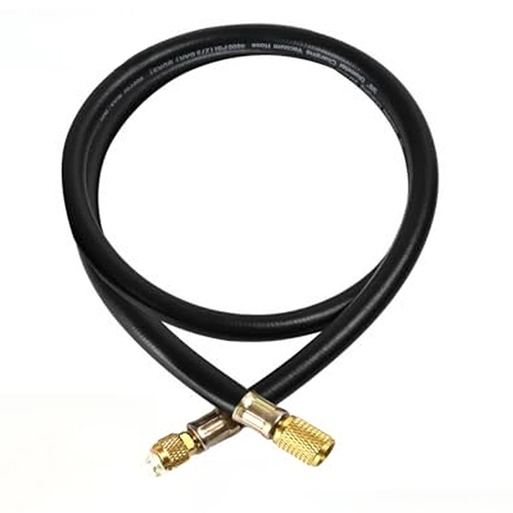 Charging Vacuum Hose 3/8 Inch To 1/4 Inch Fittings 5/6 Ft Length For Refrigeration And Air Conditioning Equipment