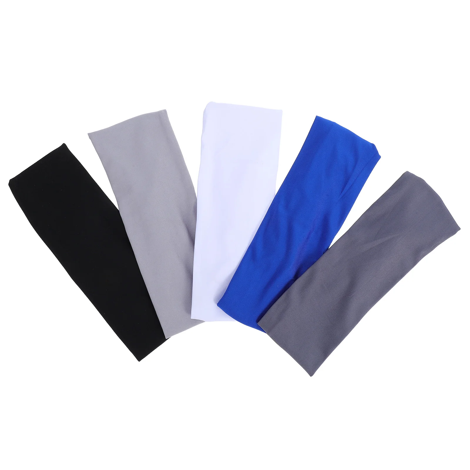 

5pcs Kids Sports Headband Sweatbands Elastic Children Hairband Athletic Unisex Basketball Soccer Fitness Workout