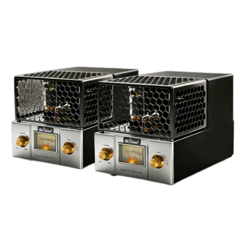 [53] Lao Chen bile machine EL34 split push-pull pure bile machine hifi fever audio tube power amplifier audio set flagship