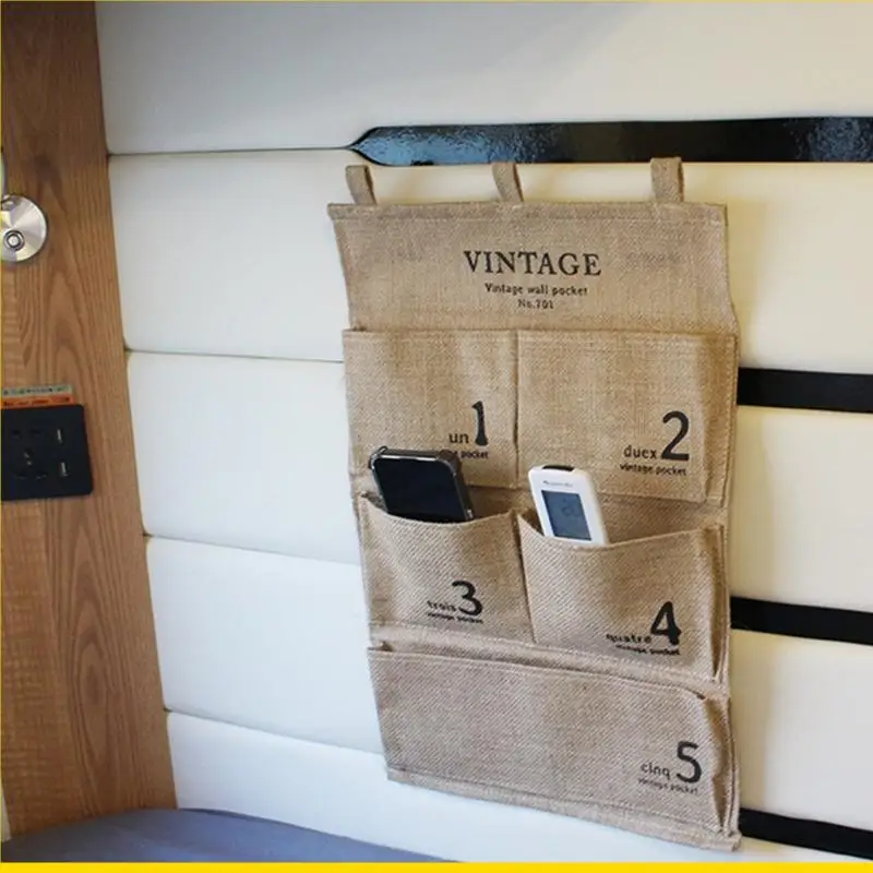 Organizadores de armario y puerta de pared versátiles, solución de almacenamiento colgante, organizadores colgantes compactos, 2 tamaños para almacenamiento eficiente