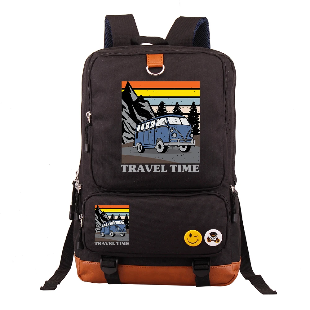 

2026 New Car Racing Laptop Backpack Large Capacity Casual Business Travel Backpack Middle School Student Bookbag Dual Shoulder B