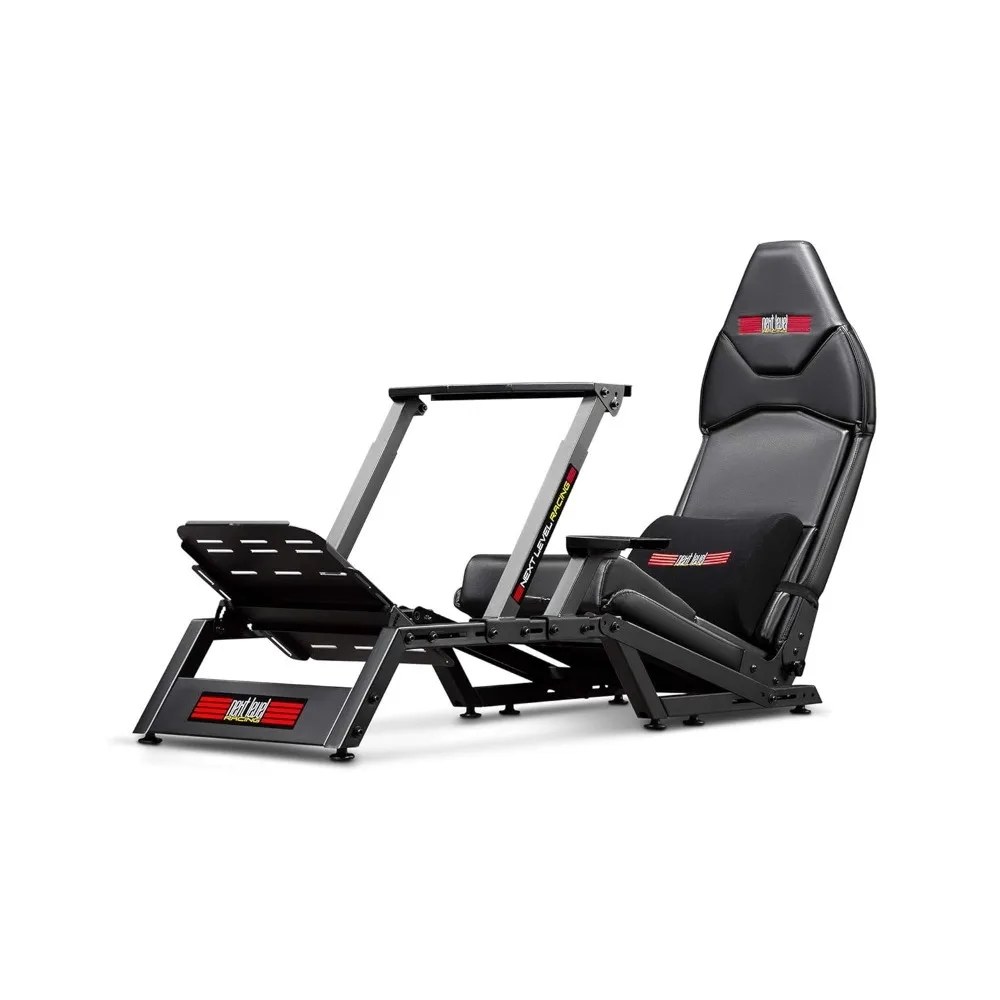 Simulatore di corse Cockpit. Formula e simulatore di corse GT cockpit compatibile con Thrustmaster, Fanatec, Moza racing su PC