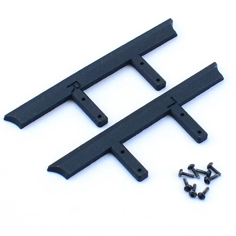 2pcs Simulation 3D Printing Side Footrest Pedal for 1/24 RC Crawler Car FMS FCX24M Camel Cup Defender D110 Upgrade