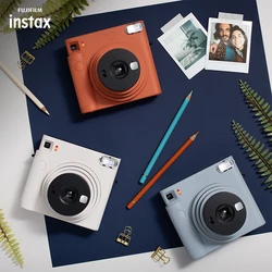 Original Fujifilm Instax SQUARE SQ1 Hybrid Instant Fim Photo Camera Color Instax Mini Film Camera Instant Print Square Camera
