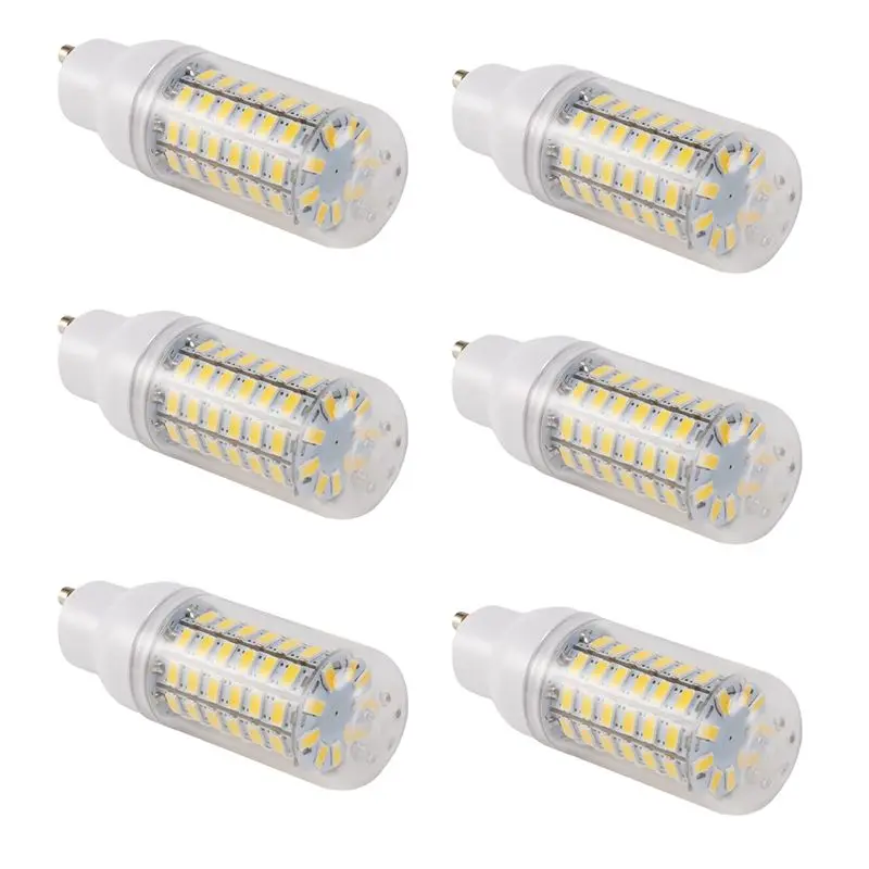 6個入り-gu10-10w-5730-smd-69-led電球-ledコーンライト-ledランプ-省エネ-360度-200-240v-白色-[no59-pet]