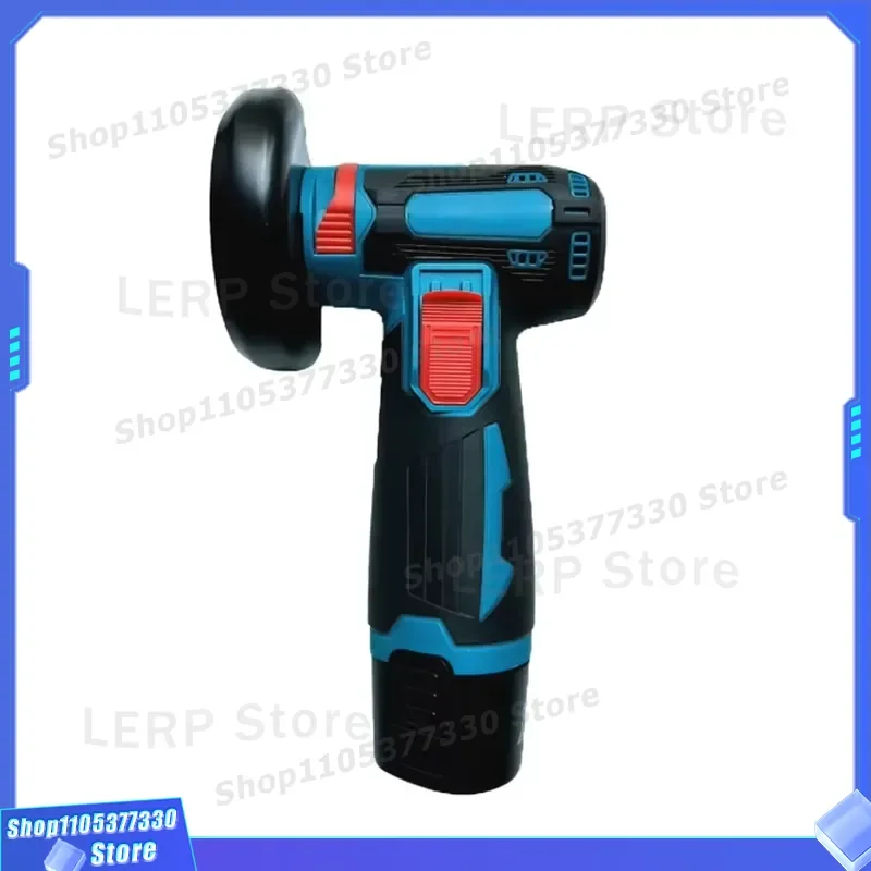 12V Cordless Mini Angle Grinder Portable Lithium Battery Brushless Motor Small Electric Polisher for DIY Manual Grinding Work